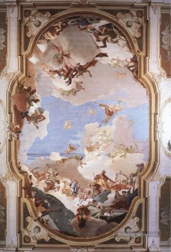 L’apothéose de la famille Pisani Giovanni Battista Tiepolo Peinture à l'huile